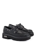 Cult Scarpa Stringata Slash Donna CLW468600 Black - Nero