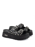Cult Sandalo Janis Donna CLW474000 Black/silver Bubble Studs - Nero