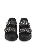 Cult Sandalo Janis Donna CLW474000 Black/silver Bubble Studs - Nero