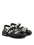 Cult Sandalo Donna CLW477000 Black/studs - Nero