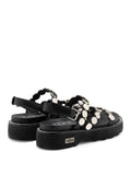 Cult Sandalo Donna CLW477000 Black/studs - Nero