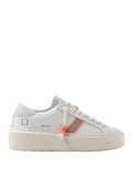 Date Sneakers Hill Low Platform Donna W441-HP-CA - Bianco
