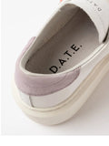 Date Sneakers Hill Low Platform Donna W441-HP-CA Off White - Bianco