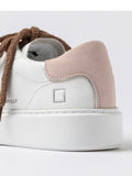 Date Sneakers Sfera Calf Donna W441-SF-CA White / Silver - Bianco