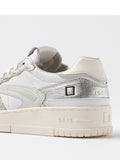 Date Sneakers Torneo Pure Donna W441-TP-LM White Silver - Bianco