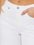 Diesel Jeans Wide Donna A0362409N92 White - Bianco