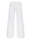 Diesel Jeans Wide Donna A0362409N92 White - Bianco