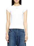 Diesel T-shirt Donna A199120AFAA White - Bianco