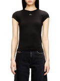 Diesel T-shirt Donna A199120AFAA Deep/black - Nero