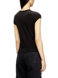 Diesel T-shirt Donna A199120AFAA Deep/black - Nero