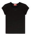 Diesel T-shirt Donna A199120AFAA Deep/black - Nero