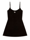 Diesel Vestito Mini Donna A199180AHQH Black - Nero