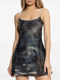 Diesel Vestito Mini Donna A218460JMBE - Blu