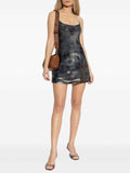 Diesel Vestito Mini Donna A218460JMBE - Blu