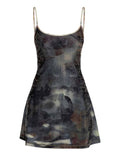 Diesel Vestito Mini Donna A218460JMBE - Blu