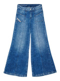 Diesel Jeans a Zampa da Bambina J02343KXBSV - Denim