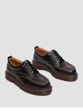 Dr. Martens Scarpa Stringata Lowell Uomo 31816 Black Analine - Nero