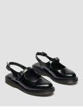 Dr. Martens Sandalo Madaline Donna 42132 Black Polished Smooth - Nero