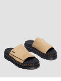 Dr. Martens Sandalo Zebzag Slide Donna 42409 Savannah Tan Eh Suede - Beige