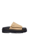 Dr. Martens Sandalo Zebzag Slide Donna 42409 Savannah Tan Eh Suede - Beige