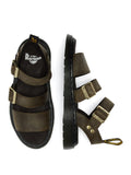 Dr. Martens Sandalo Gryphon Donna 42821 Olive Wyoming - Verde