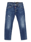 Dsquared2 Jeans Regular da Bambino DQ0731D0AFN - Denim