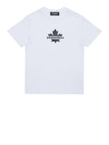Dsquared2 T-shirt da Bambino DQ2743D0AC7 White - Bianco
