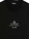 Dsquared2 T-shirt da Bambino DQ2743D0AC7 Black - Nero