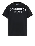 Dsquared2 T-shirt da Bambino DQ3164D0015 Black - Nero