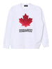 dsquared2 felpa da bambino dq3193d0agw white bianco 169015017