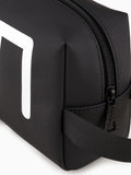 Ea7 Beauty Case Unisex 2450763R910 Black/white Logo - Nero