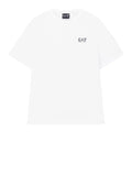 Ea7 T-shirt Uomo 7M000567AF10375 White/black - Bianco