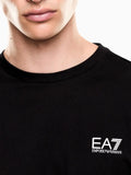 Ea7 T-shirt Uomo 7M000567AF10375 Black/white - Nero