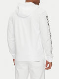 Ea7 Felpa Zip Uomo 7M000568AF13512 White/black - Bianco