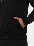 Ea7 Felpa Zip Uomo 7M000568AF13512 Black/white - Nero