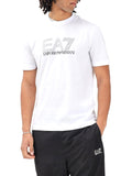 Ea7 T-shirt Uomo 7M001307AF10375 White - Bianco