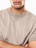 Ea7 T-shirt Uomo 7M001391AF12874 Roasted Cashew/humus - Beige