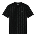 Ea7 T-shirt Uomo 7M001391AF12874 Black/smoked Pearl F - Nero