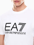 Ea7 T-shirt Uomo 7M001412AF22264 White - Bianco