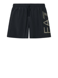 Ea7 Shorts Mare Uomo 7M002001AF14497 Black/gold - Nero