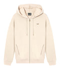 Ea7 Felpa Zip Donna 7W000192AF12643 Fog - Avorio