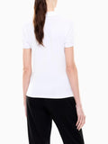 Ea7 Polo Donna 7W000266AF12500 White - Bianco