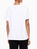 Ea7 T-shirt Donna 7W000455AF10373 White - Bianco