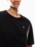 Ea7 T-shirt Donna 7W000455AF10373 Black - Nero