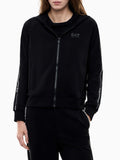 Ea7 Felpa Zip Donna 7W000960AF12501 Black - Nero