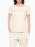 Ea7 T-shirt Donna 7W000978AF10373 Fog - Avorio
