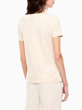 Ea7 T-shirt Donna 7W000978AF10373 Fog - Avorio