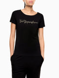 Ea7 T-shirt Donna 7W000978AF10373 Black - Nero
