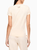 Ea7 T-shirt Donna 7W001093AF10373 Fog - Avorio