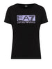 ea7 t shirt donna 7w001093af10373 black nero 167759829